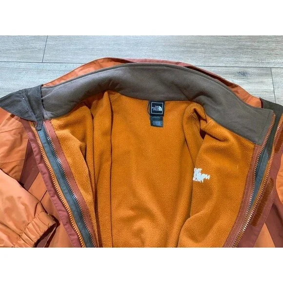The North Face Mountain Jacket Mens XL Sienna Dryvent 3 IN 1 With Fleece Liner